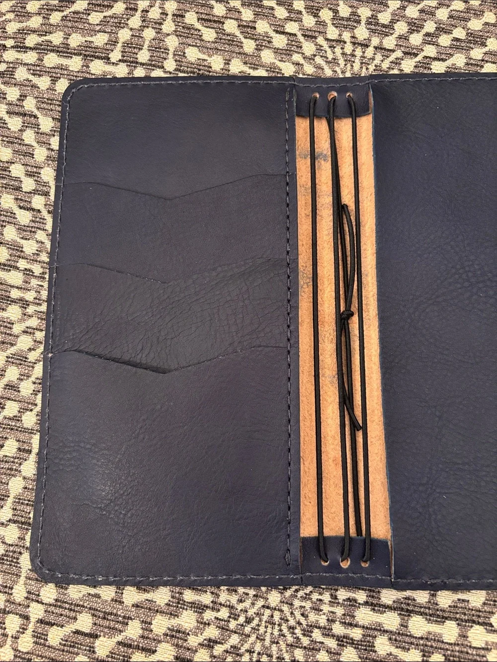 Chic Sparrow Hobonichi Weeks Leather Cover  Blue Travelers Notebook Folio